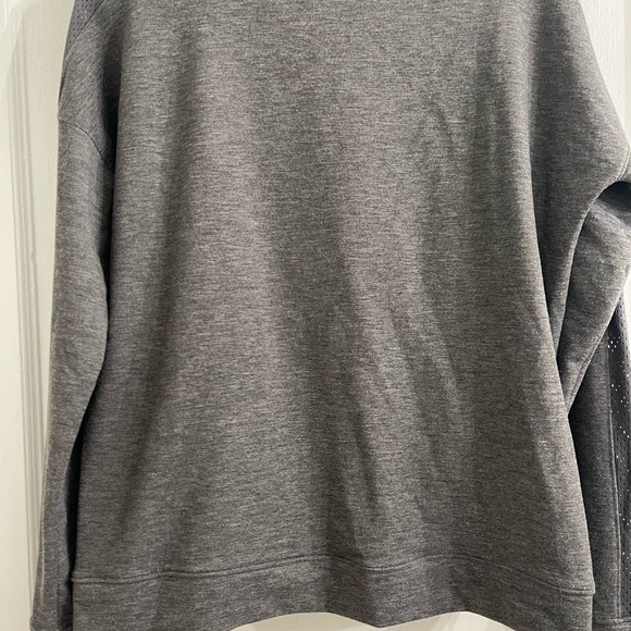 Under Armour Featherweight Fleece Funnel Neck Sweatshirt, 1305498-012, Women’s M - Picture 3 of 5